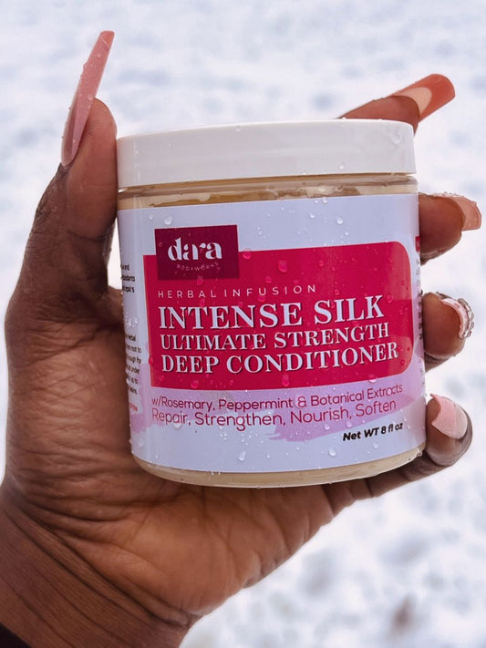 Herbal Infusion Intense Silk Ultimate Strength Deep Conditioner- Dara Bodyworks